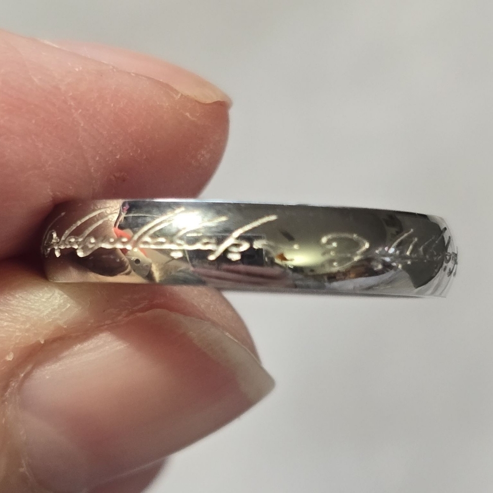 "One Ring To Rule Them All" Silver Ring
